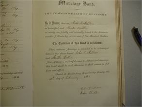 Marriage of Martha Butler and John Milner.JPG